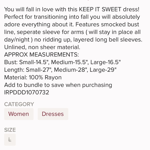 NWT Green Floral Off the Shoulder Smocked Dress - Picture 3 of 3